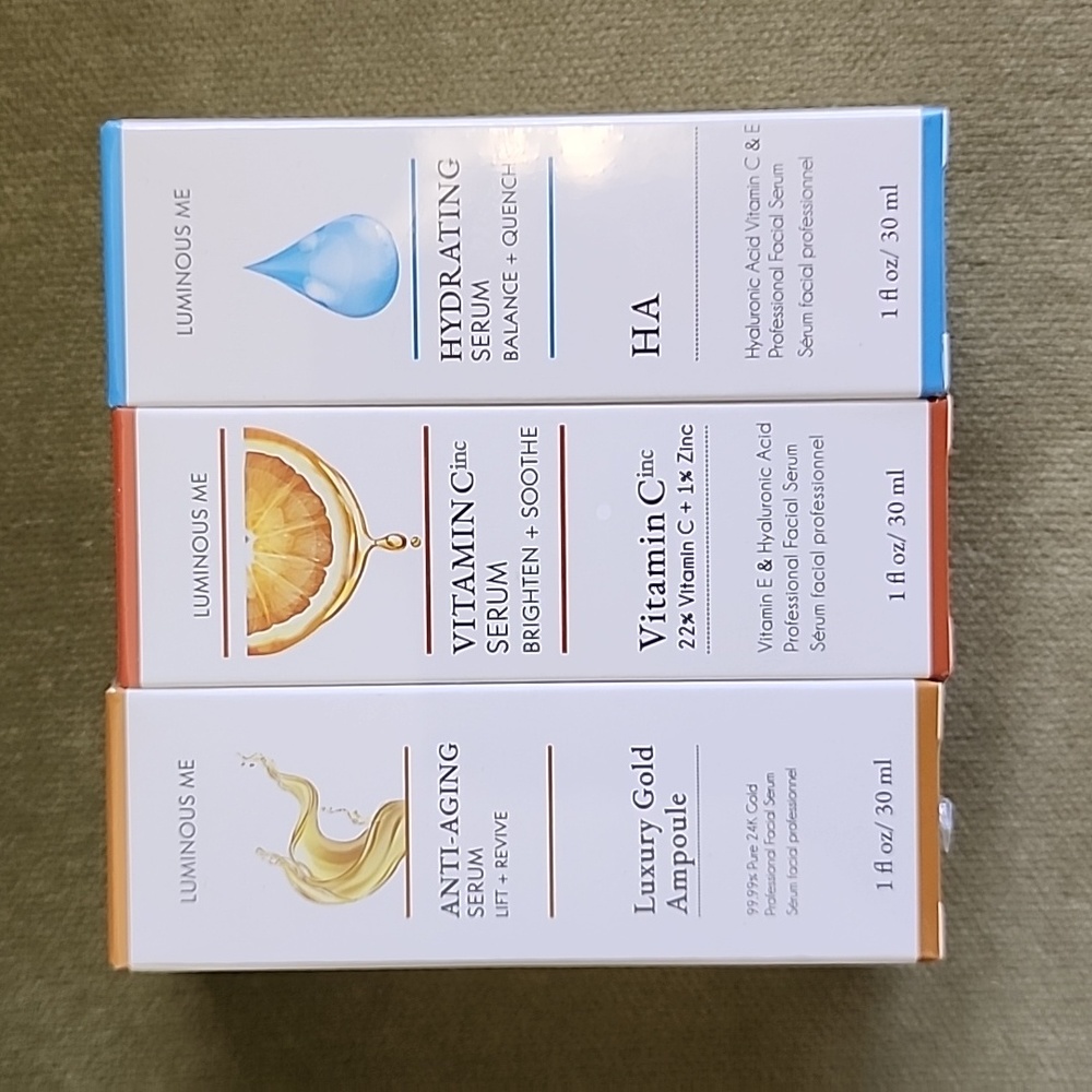 Luminous Me 3 Pack Serum